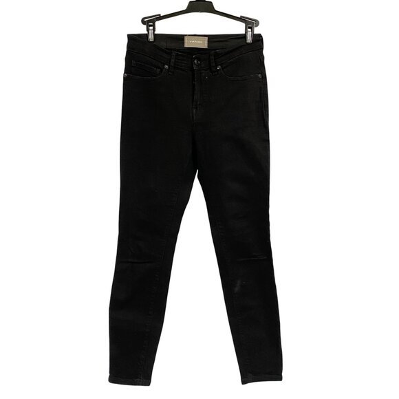 Everlane‎ Mid-Rise Black Skinny Jeans Size 28 - Picture 1 of 8
